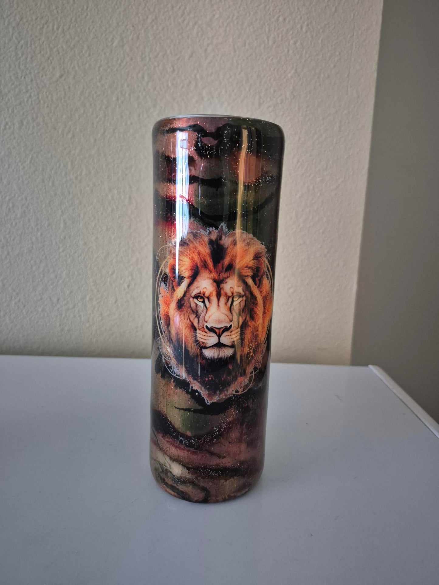 Lion Ink Swirl Tumbler (30oz)