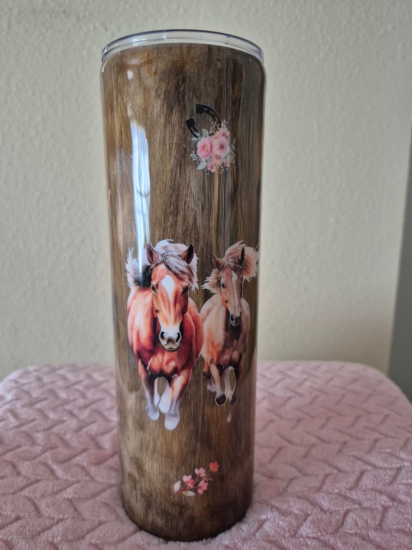Horse Rustic Tumbler (30oz)